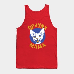 Sphynx Cat Mama Tank Top